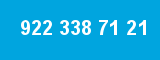 922 338 71 21 922 338 71 21